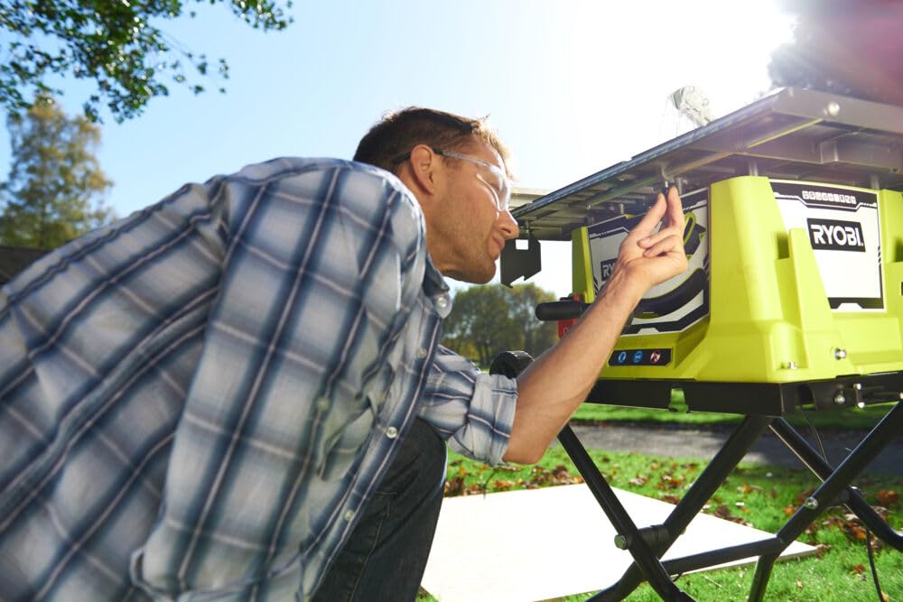RYOBI 5133002021 RTS1800-G, 18V Battery Powered Table Saw, High
